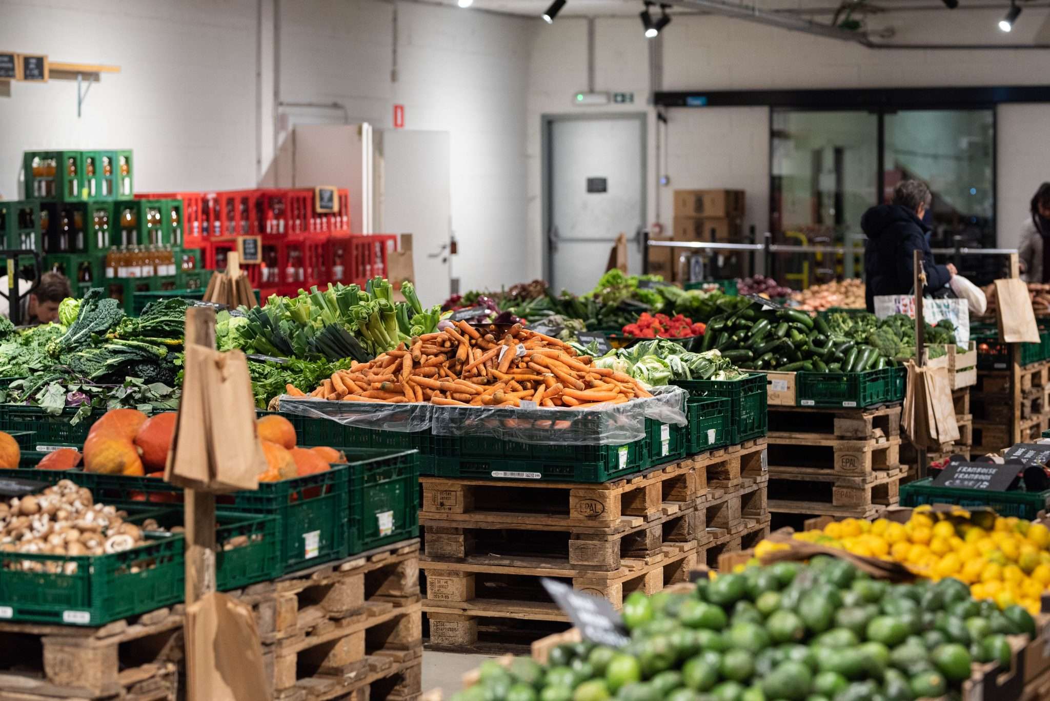 the barn bio market Saint-Gilles magasin bio alimentation bio vrac bruxelles
