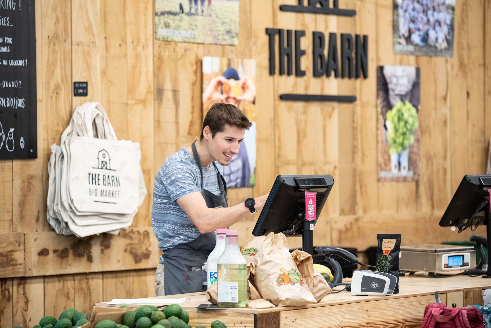 the barn bio market Auderghem magasin bio alimentation bio vrac bruxelles