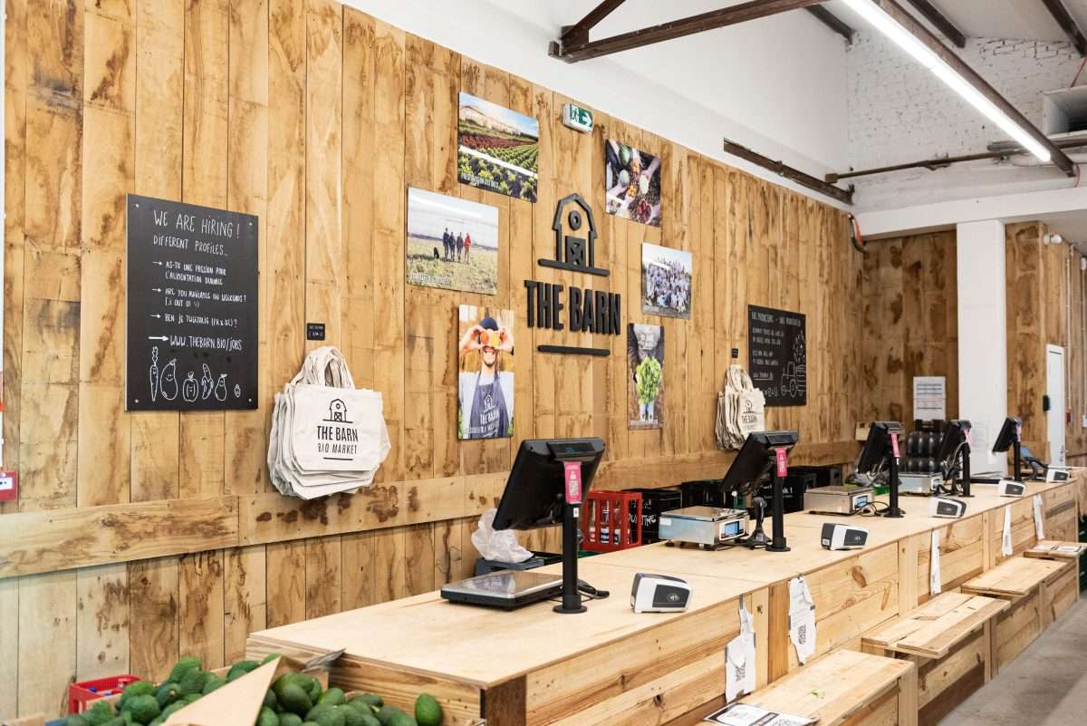 the barn bio market Auderghem magasin bio alimentation bio vrac bruxelles